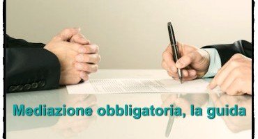 Mediazione obbligatoria